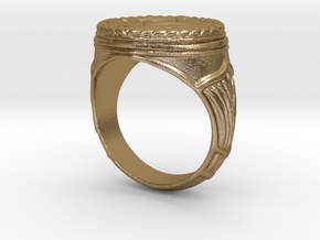 The Egyptian Ring SMK Contest in Polished Gold Steel: 4 / 46.5