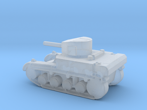 1/285 Scale Stuart M3A1 Light Tank in Tan Fine Detail Plastic