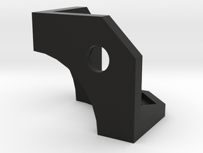 Cube-v4-corner-r3 in Black Natural Versatile Plastic