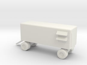 1/144 Scale Nike Maintenance Van in White Natural Versatile Plastic