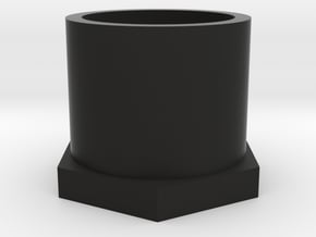SCUBA - DIN Regulator Dust Cap in Black Natural Versatile Plastic