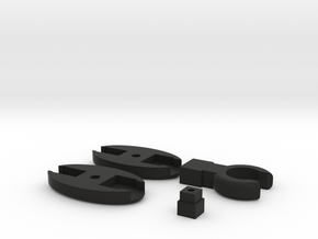 SCUBA - Rope Type - HP Hose Clip in Black Natural Versatile Plastic