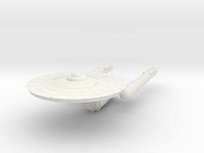 3125 Scale Federation Strike Cruiser WEM in White Natural Versatile Plastic