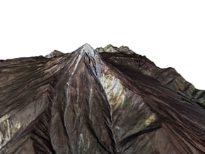Mount Damavand (دماوند‎‎) Map: 6"x6" in Full Color Sandstone