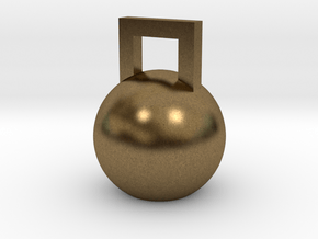 Mini Kettleball in Natural Bronze