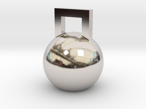 Mini Kettleball in Platinum