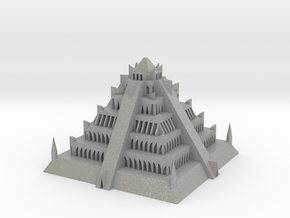 Atlantian Pyramid in Aluminum: Extra Small
