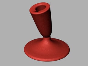 füllerhalter II (1st prototype) in Red Processed Versatile Plastic