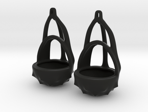 Little earring planter in Black Premium Versatile Plastic