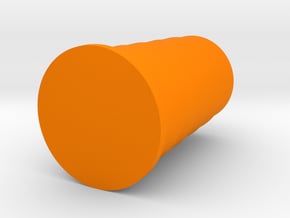 Safety Barrel in Orange Processed Versatile Plastic: 1:87 - HO