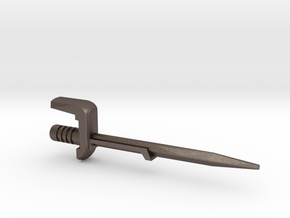 Dinobot Slash's Sword (PotP) in Polished Bronzed Silver Steel: Large