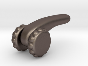 Personal Massager in Polished Bronzed Silver Steel