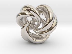 Integrable Flow (5, 3) in Rhodium Plated Brass