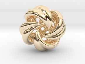 Integrable Flow (5, 4) in 14K Yellow Gold