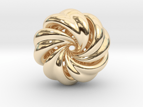Integrable Flow (6, 5) in 14K Yellow Gold