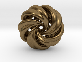 Integrable Flow (7, 5) in Natural Bronze