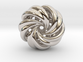 Integrable Flow (7, 5) in Rhodium Plated Brass