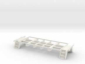 Caboose 25 Foot Frame in White Natural Versatile Plastic