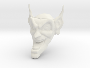 Stephen King's Goblin Mask from Maximum OverDrive in White Natural Versatile Plastic