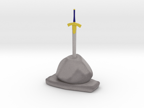 Sword in the Stone in Full Color Sandstone: Small