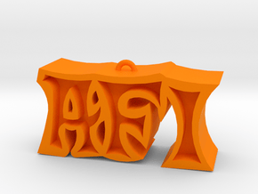 AFI (Art of Drowning) in Orange Processed Versatile Plastic