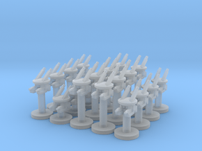 20 Automatons in Smooth Fine Detail Plastic