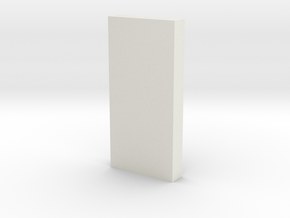 shkr052 - Teil 52 Stützmauerpfeiler 1-3 Höhe in White Natural Versatile Plastic