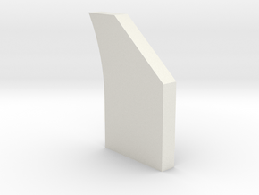 shkr061 - Teil 61 Stützmauerpfeiler breit durchbro in White Natural Versatile Plastic