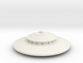 Saucer series 2012 in White Natural Versatile Plastic