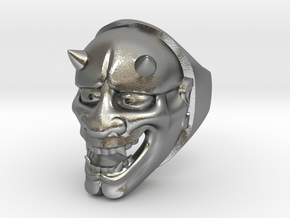 Oni Ring in Natural Silver: 8.5 / 58