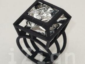 ring06 17 in Black Natural Versatile Plastic