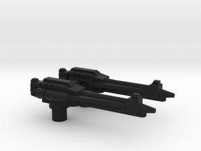 Gravity-Rod Rifles for TR Cloudraker in Black Premium Versatile Plastic