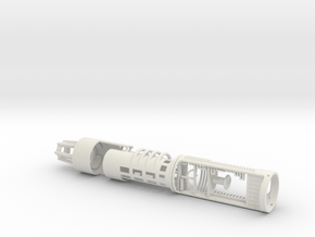KR-S Clan Hilts - Koon / Unduli Chassis in White Natural Versatile Plastic