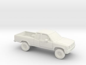 1/72 1988-97 Toyota Hilux in White Natural Versatile Plastic
