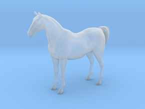 Printle Animal Horse 01 - 1/72 in Tan Fine Detail Plastic