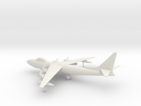 Boeing XB-55 in White Natural Versatile Plastic: 1:160 - N