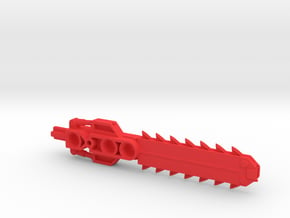 Bionicle chain Sword in Red Processed Versatile Plastic