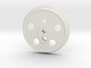 XXL Disc Driver - Small Counterweight in White Natural Versatile Plastic