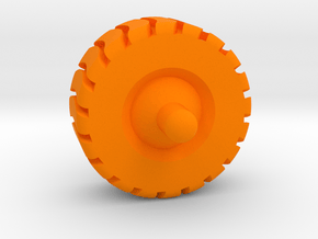 2cm spinner in Orange Processed Versatile Plastic