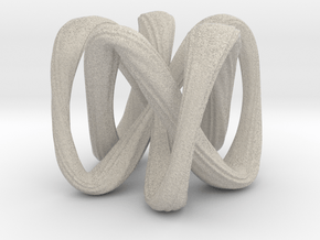 A Knot Or Not A Knot in Natural Sandstone