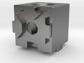 MakerBeam (10x10mm) 2 Corner Cube in Natural Silver
