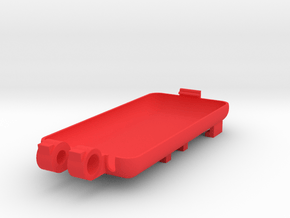 SPC cover i6-i7-i8 in Red Processed Versatile Plastic