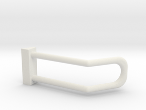 2002-2008 Dodge Ram Headlight Guard for Brushguard in White Natural Versatile Plastic: 1:25