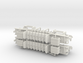 N04A - Waratah Cab Chassis - Part B in White Natural Versatile Plastic