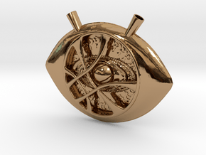 Eye of Agamotto in Polished Brass