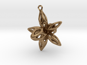 My funny  star in Natural Brass