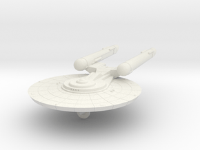 3788 Scale Federation New Light Cruiser (NCL) WEM in White Natural Versatile Plastic
