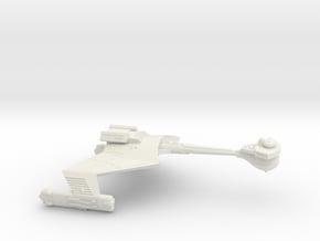 3788 Scale Klingon D6K Refitted Heavy Cruiser WEM in White Natural Versatile Plastic