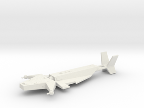 Omni Scale Juggernaut Heavy Cruiser SRZ in White Natural Versatile Plastic