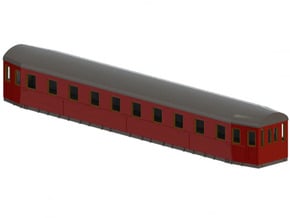 Co8 - Swedish passenger wagon in Tan Fine Detail Plastic